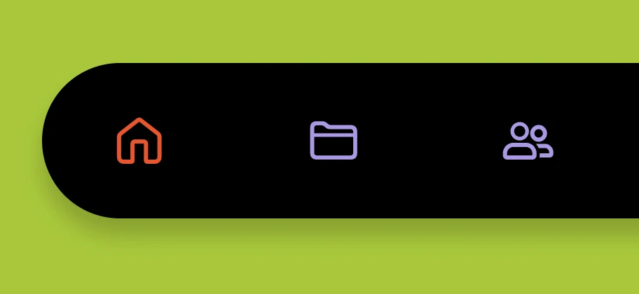 Clinic app navigation