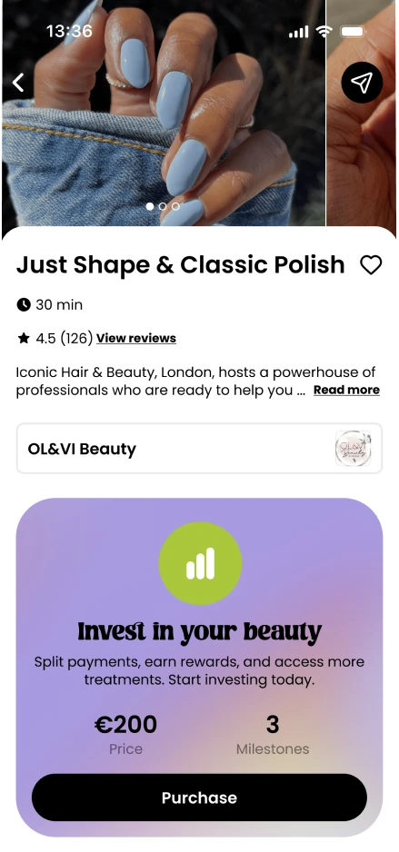 BOP service detail with FX